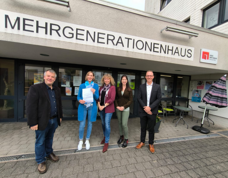 Das Mehrgenerationenhaus freut sich über eine großzügige Spende